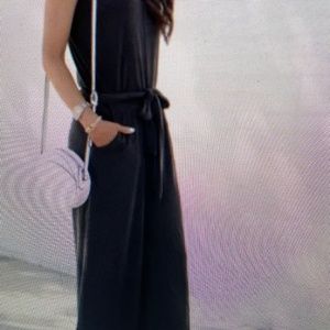 Banana Republic navy jumpsuit